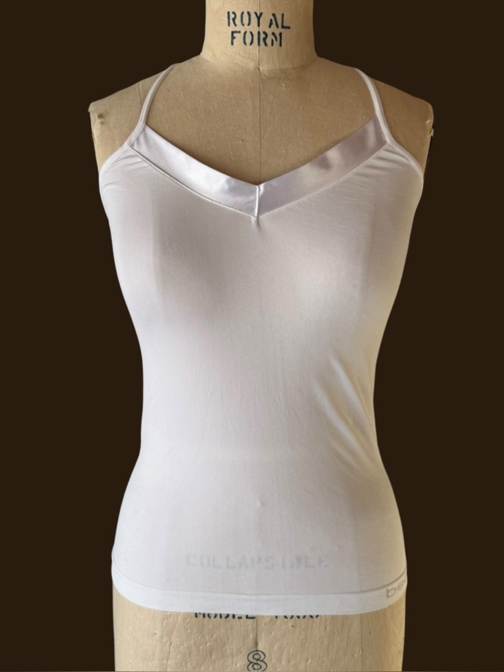 Vintage Y2K Bebe White Camisole Shapewear